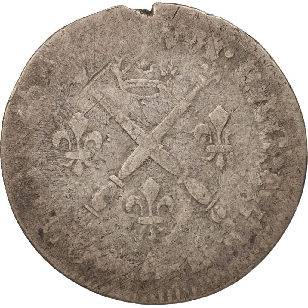 Coin, France, 4 Sols, Paris, VG(8-10), Silver, Gadoury:108