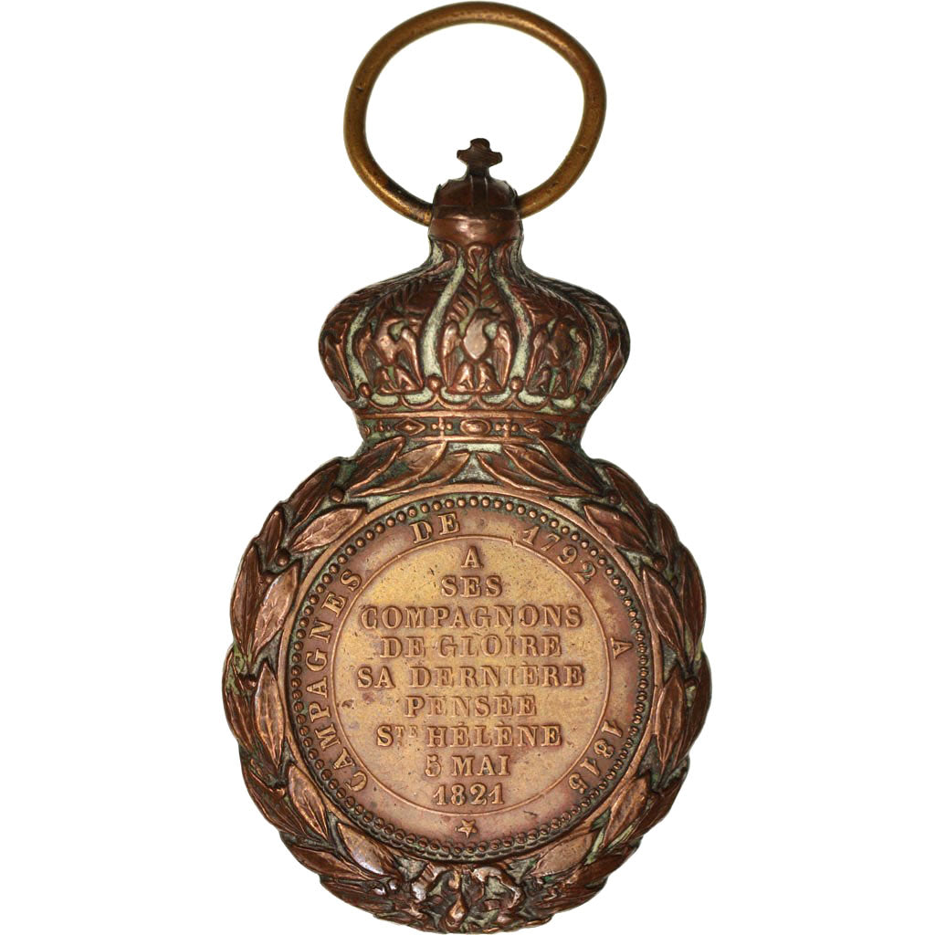 France, Médaille de Saint-Hélène, Medal, 1857, Medium Quality, Bronze, 32
