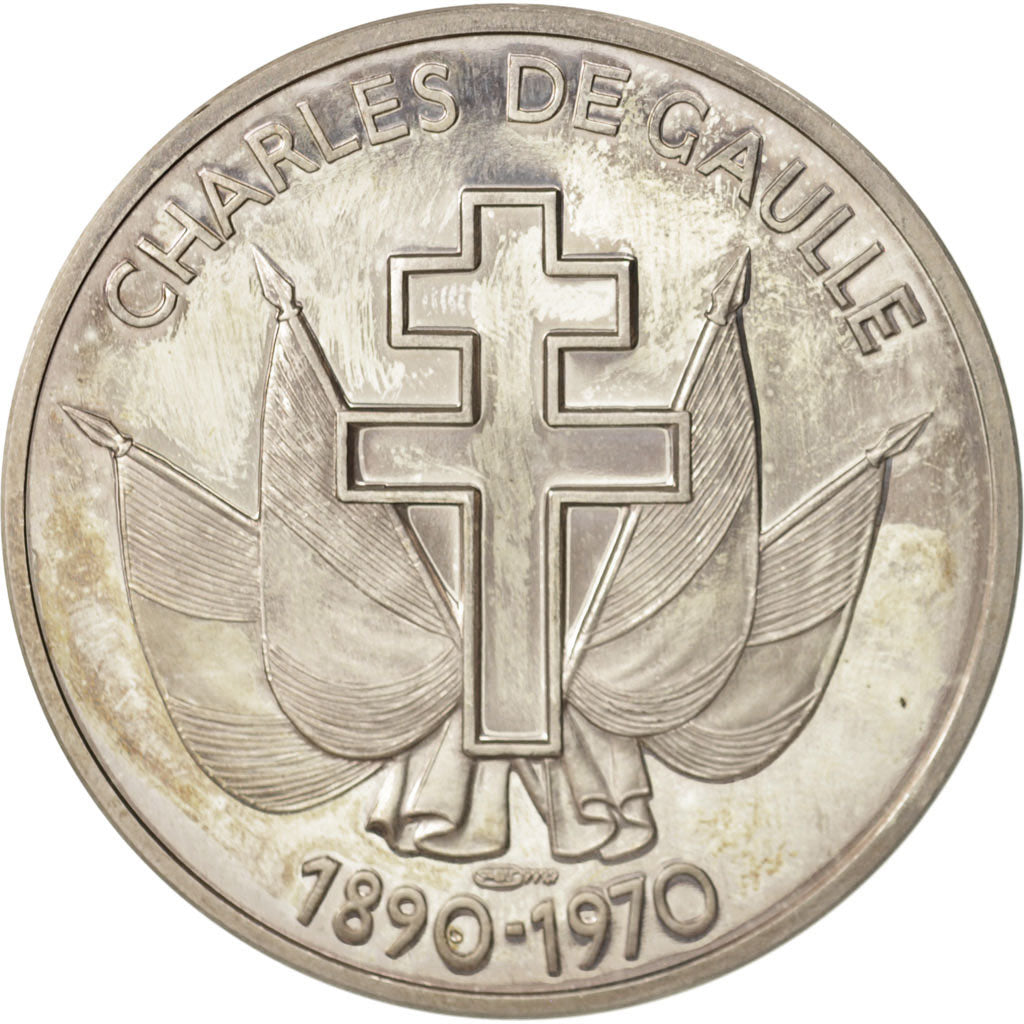 Francia, Medal, Charles De Gaulle, Le Retour au Pouvoir, Mai 1958, French Fifth
