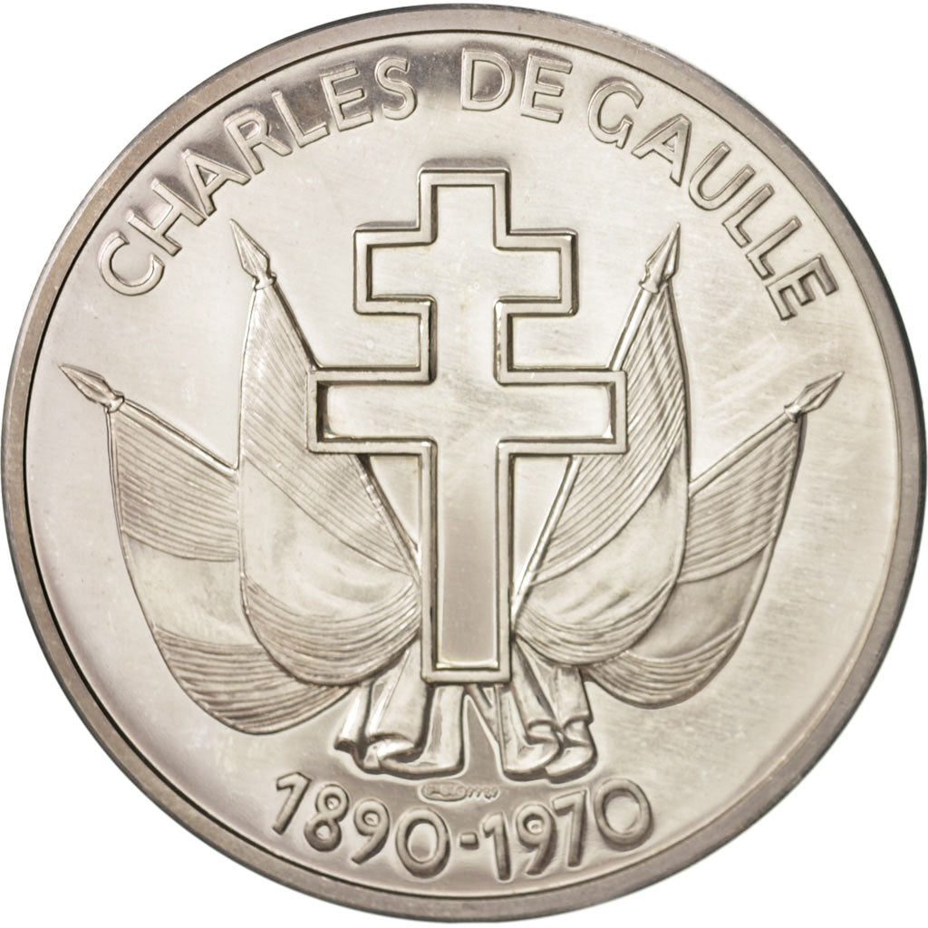 France, Medal, Charles De Gaulle, Création du RPF, 14 avril 1946, French Fifth