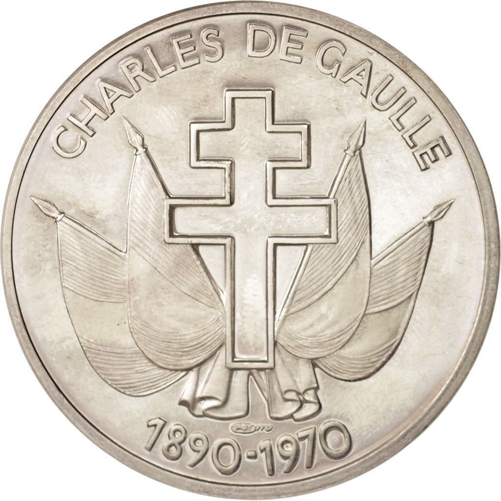 France, Medal, Charles De Gaulle, Descente des Champs Elysées, 26 août 1944