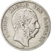 Germany, 5 Mark, 1875, Dresde, KM #1237, EF(40-45), Silver, 27.35