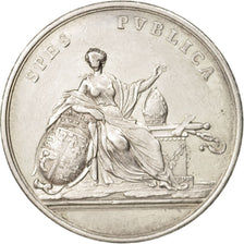 Prusse, Médaille, Frederic of Prussia, Spes Publica, 1764, Argent, TTB