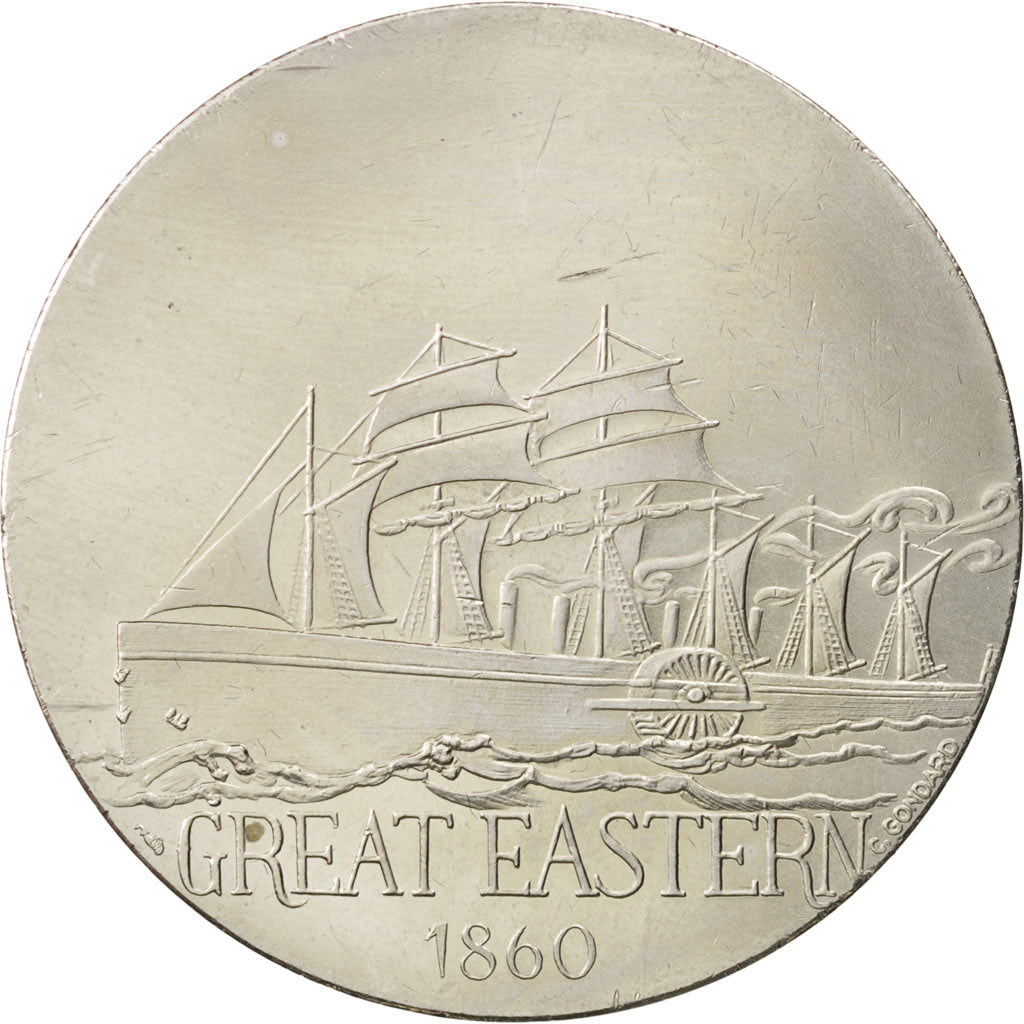 France, Medal, Les Grands Transatlantiques, Great Eastern