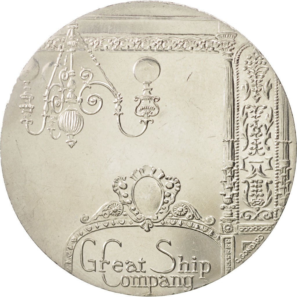 France, Medal, Les Grands Transatlantiques, Great Eastern