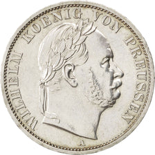 Moneta, Stati tedeschi, PRUSSIA, Wilhelm I, Thaler, 1866, Berlin, SPL-, Argento