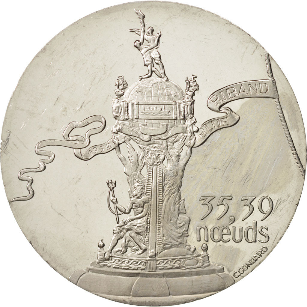 France, Medal, Les Grands Transatlantiques, United States