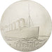 France, Medal, Les Grands Transatlantiques, Titanic