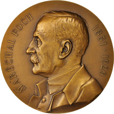 Frankreich, Medal, Croiseur Foch, Shipping, 1929, Morlon, VZ, Bronze