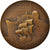 Francia, Medal, Compagnie Générale Transatlantique, Champlain, Shipping, 1932