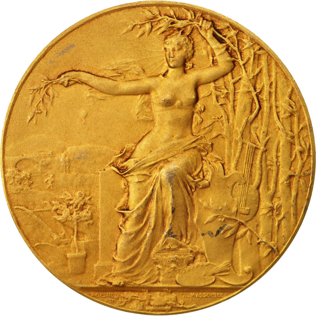 France, Medal, French Third Republic, Politics, Society, War, Massoulle