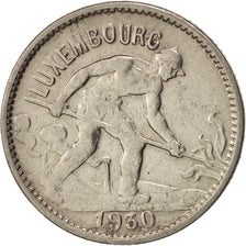 Luxembourg, Charlotte, 50 Centimes, 1930, AU(50-53), Nickel, KM:43