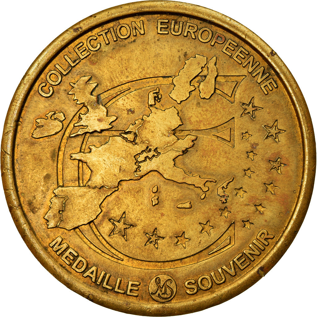 France, Medal, Tour Eiffel, Collection Européenne, AU(50-53)