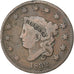 UNITED STATES, Coronet Cent, Cent, 1832, U.S. Mint, KM #45, VF(20-25), Copper,..