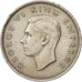 New Zealand, George VI, Shilling, 1947, EF(40-45), Copper-nickel, KM:9a