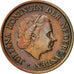 Coin, Netherlands, Juliana, 5 Cents, 1954, EF(40-45), Bronze, KM:181