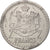 Moneda, Mónaco, Louis II, 2 Francs, 1943, MBC, Aluminio, KM:121