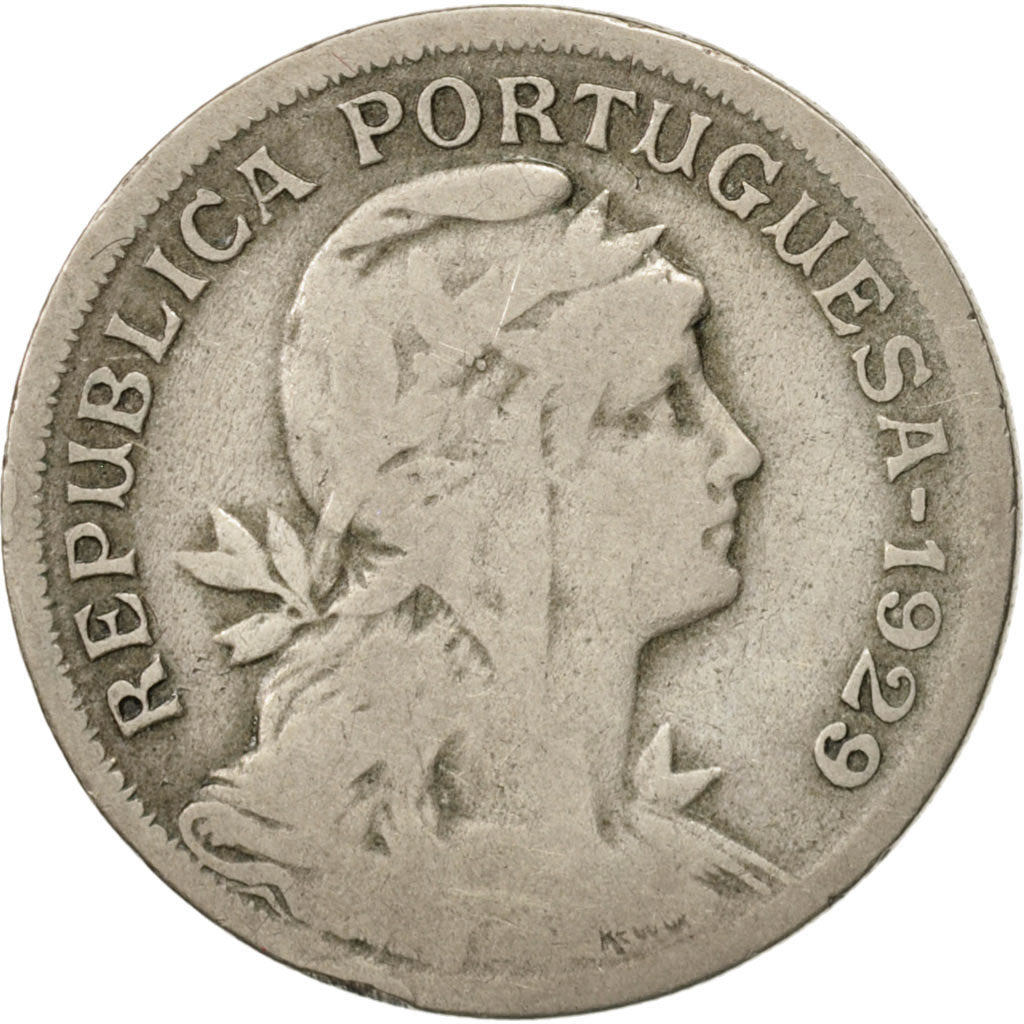 Monnaie, Portugal, 50 Centavos, 1929, TB, Copper-nickel, KM:577