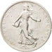 FRANCE, Semeuse, Franc, 1910, Paris, KM #844.1, VF(20-25), Silver, 23