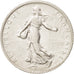 France, Semeuse, Franc, 1911, Paris, EF(40-45), Silver, KM:844.1, Gadoury:467