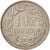 Coin, Switzerland, Franc, 1969, Bern, EF(40-45), Copper-nickel, KM:24a.1