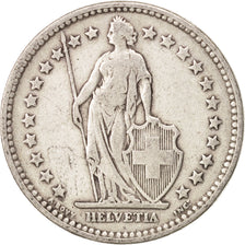 Switzerland, 2 Francs, 1906, Bern, VF(20-25), Silver, KM:21