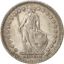 Moneda, Suiza, 2 Francs, 1906, Bern, BC+, Plata, KM:21