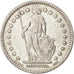 Switzerland, 2 Francs, 1909, Bern, VF(20-25), Silver, KM:21