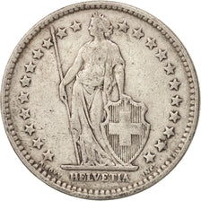 Switzerland, 2 Francs, 1913, Bern, VF(20-25), Silver, KM:21