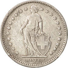 Switzerland, 2 Francs, 1920, Bern, F(12-15), Silver, KM:21
