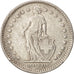 Switzerland, 2 Francs, 1920, Bern, F(12-15), Silver, KM:21