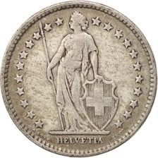 Coin, Switzerland, 2 Francs, 1920, Bern, VF(20-25), Silver, KM:21