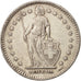 Switzerland, 2 Francs, 1921, Bern, VF(30-35), Silver, KM:21
