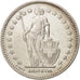 Switzerland, 2 Francs, 1921, Bern, EF(40-45), Silver, KM:21