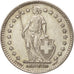 Switzerland, 2 Francs, 1937, Bern, AU(50-53), Silver, KM:21