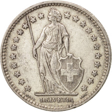 Coin, Switzerland, 2 Francs, 1939, Bern, EF(40-45), Silver, KM:21