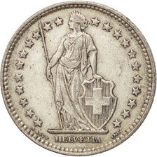 Schweiz, 2 Francs, 1939, Bern, EF(40-45), Silber, KM:21