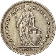 Coin, Switzerland, 2 Francs, 1943, Bern, EF(40-45), Silver, KM:21