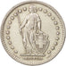 Switzerland, 2 Francs, 1945, Bern, EF(40-45), Silver, KM:21