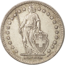 Switzerland, 2 Francs, 1944, Bern, EF(40-45), Silver, KM:21