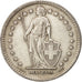 Switzerland, 2 Francs, 1947, Bern, AU(50-53), Silver, KM:21