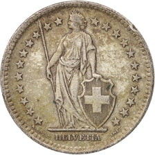 Switzerland, 2 Francs, 1948, Bern, VF(30-35), Silver, KM:21