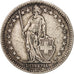 Switzerland, 2 Francs, 1945, Bern, VF(20-25), Silver, KM:21