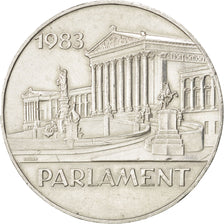 AUSTRIA, 500 Schilling, 1983, KM #2964, AU(55-58), Silver, 37, 24.06