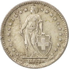 Coin, Switzerland, 2 Francs, 1959, Bern, EF(40-45), Silver, KM:21