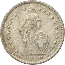Switzerland, 2 Francs, 1959, Bern, AU(50-53), Silver, KM:21