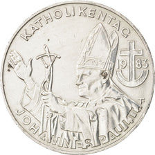 AUSTRIA, 500 Schilling, 1983, KM #2963, AU(55-58), Silver, 37, 24.16