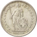 Coin, Switzerland, 2 Francs, 1960, Bern, AU(50-53), Silver, KM:21