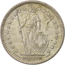 Switzerland, 2 Francs, 1961, Bern, AU(55-58), Silver, KM:21