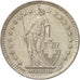 Switzerland, 2 Francs, 1961, Bern, AU(55-58), Silver, KM:21